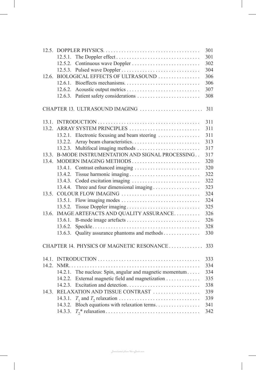 Diagnostic Radiology Physics A Handbook For Teachers And Students
