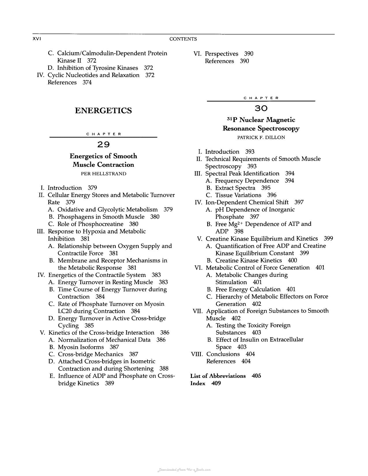Biochemistry Of Smooth Muscle Contraction