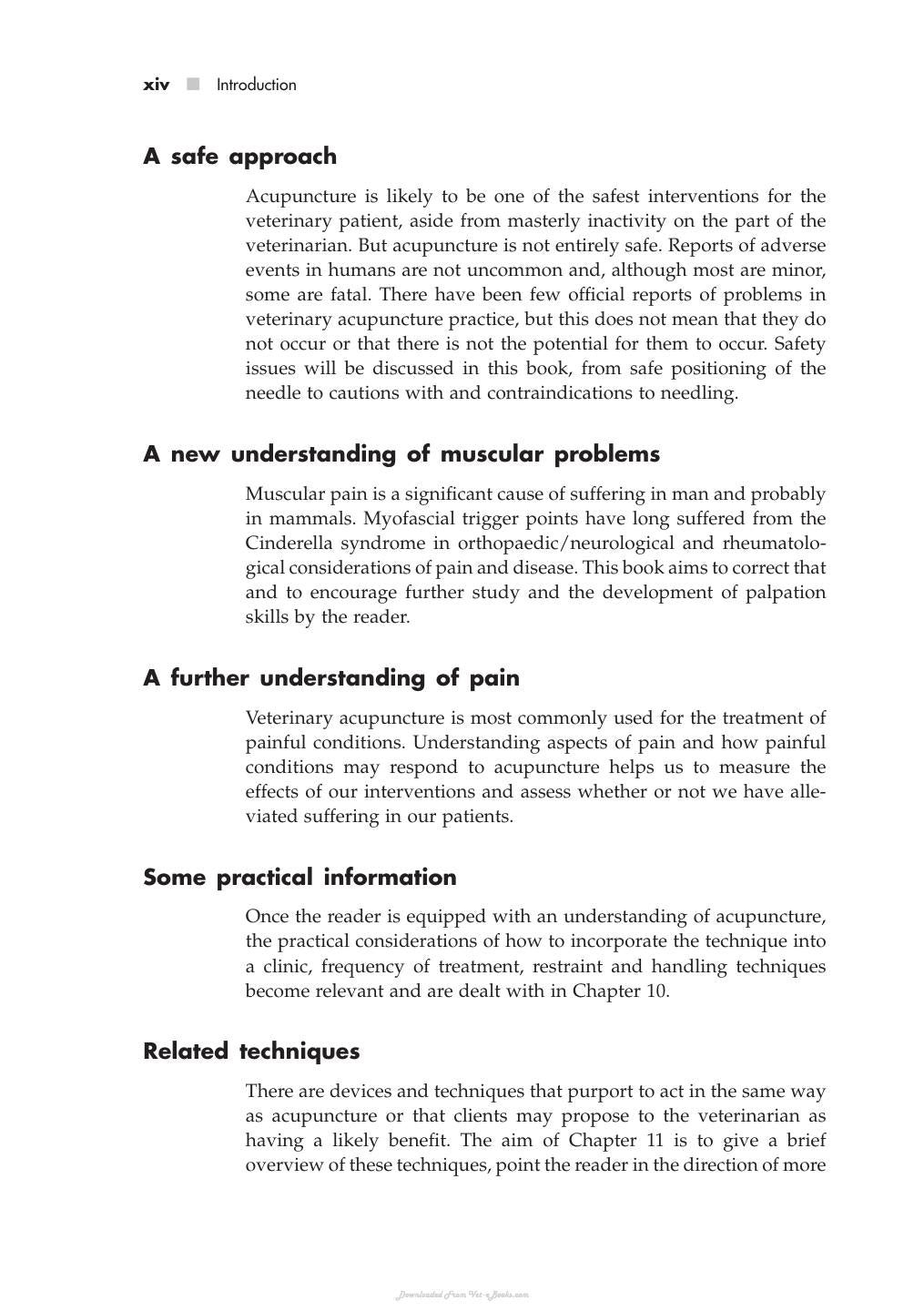 Essentials Of Western Veterinary Acupuncture