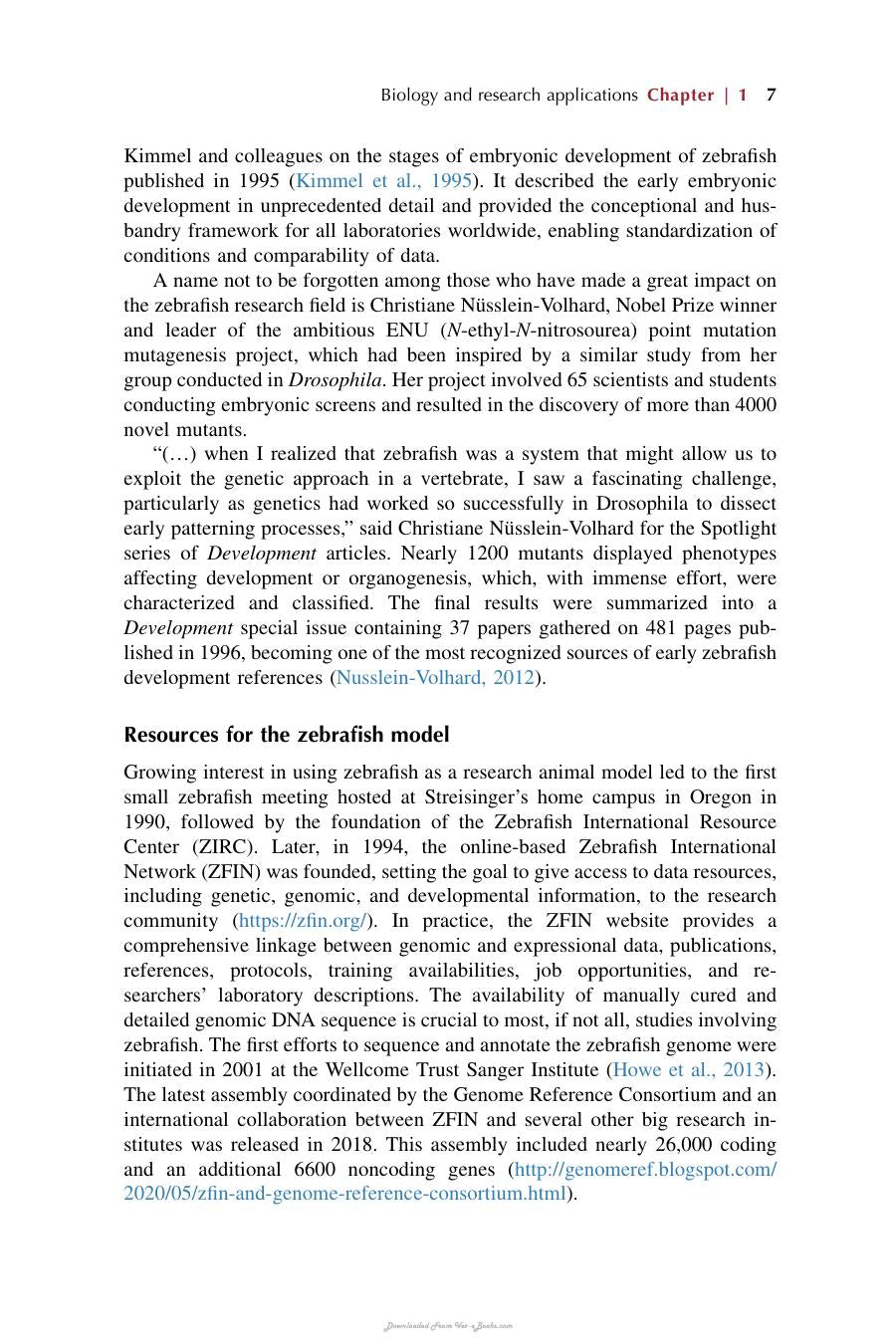 Laboratory Fish In Biomedical Research Biology Husbandry And Research Applications For Zebrafish