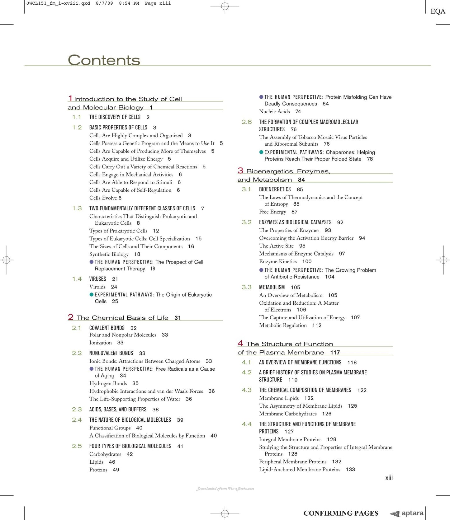 Cell And Molecular Biology Concepts And Experiments 6Th Edition