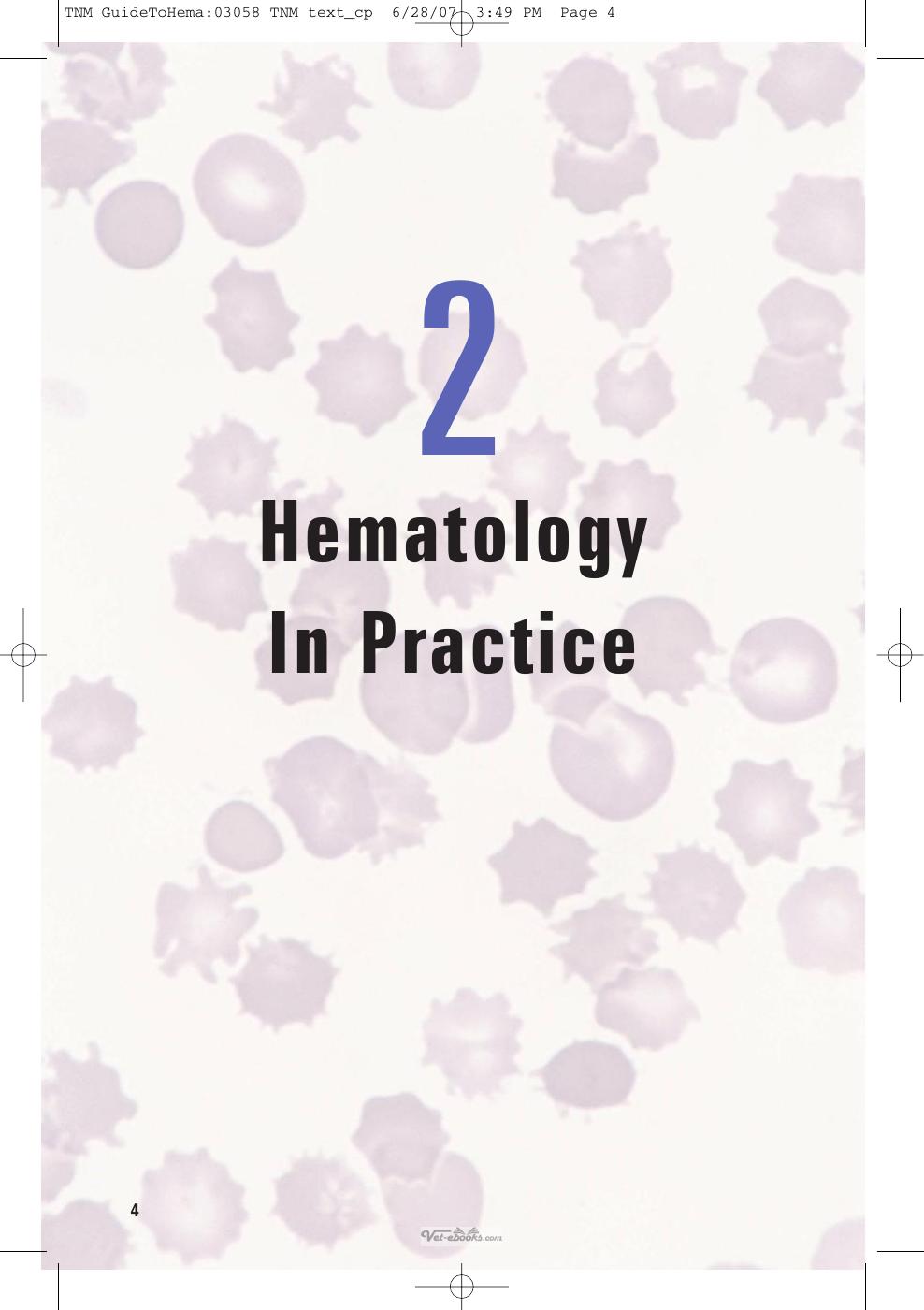 A Guide To Hematology In Dogs And Cats
