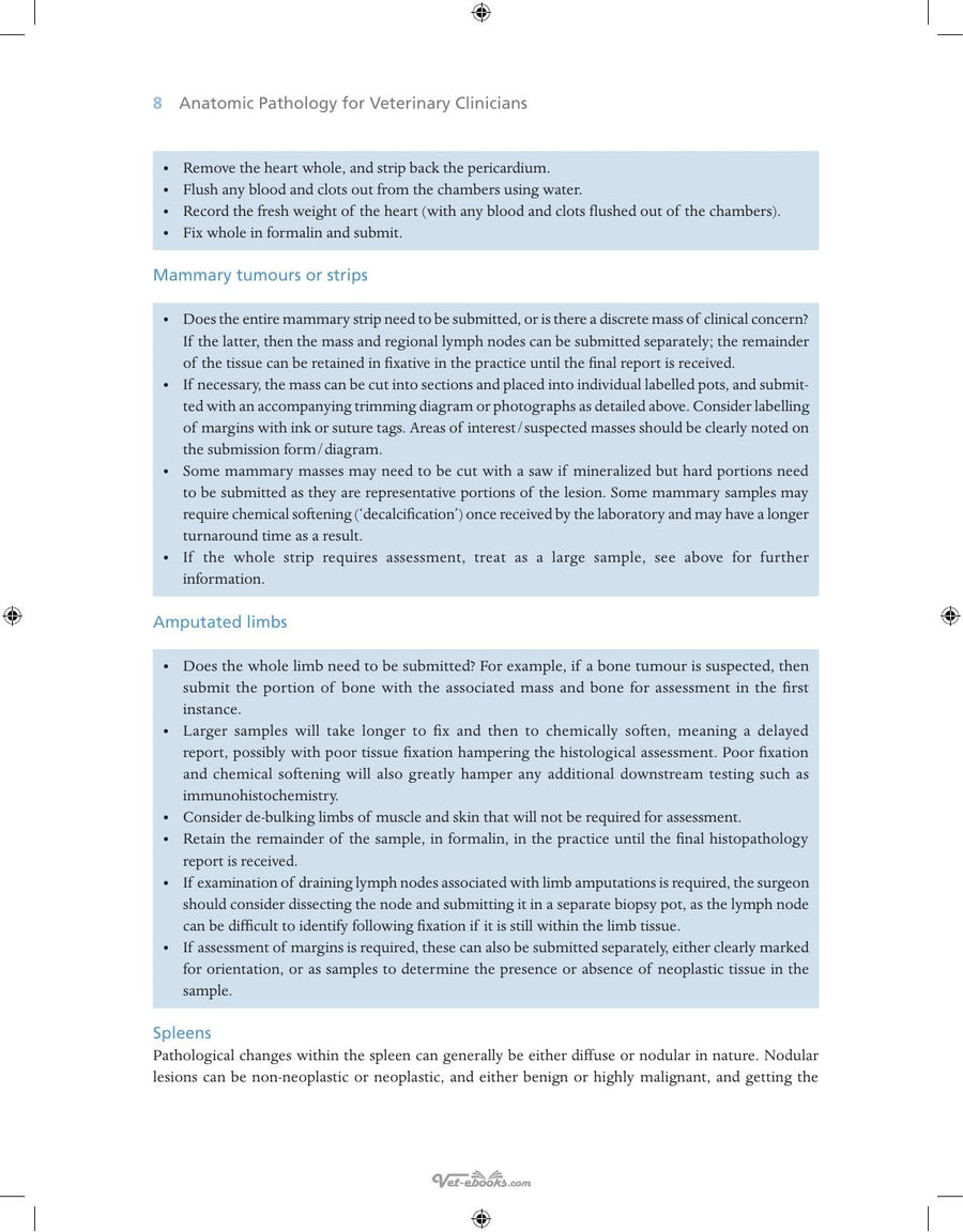 Preview page of Anatomic Pathology for Veterinary Clinicians