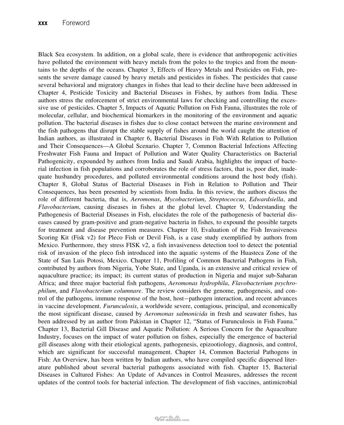 Bacterial Fish Diseases Environmental And Economic Constraints