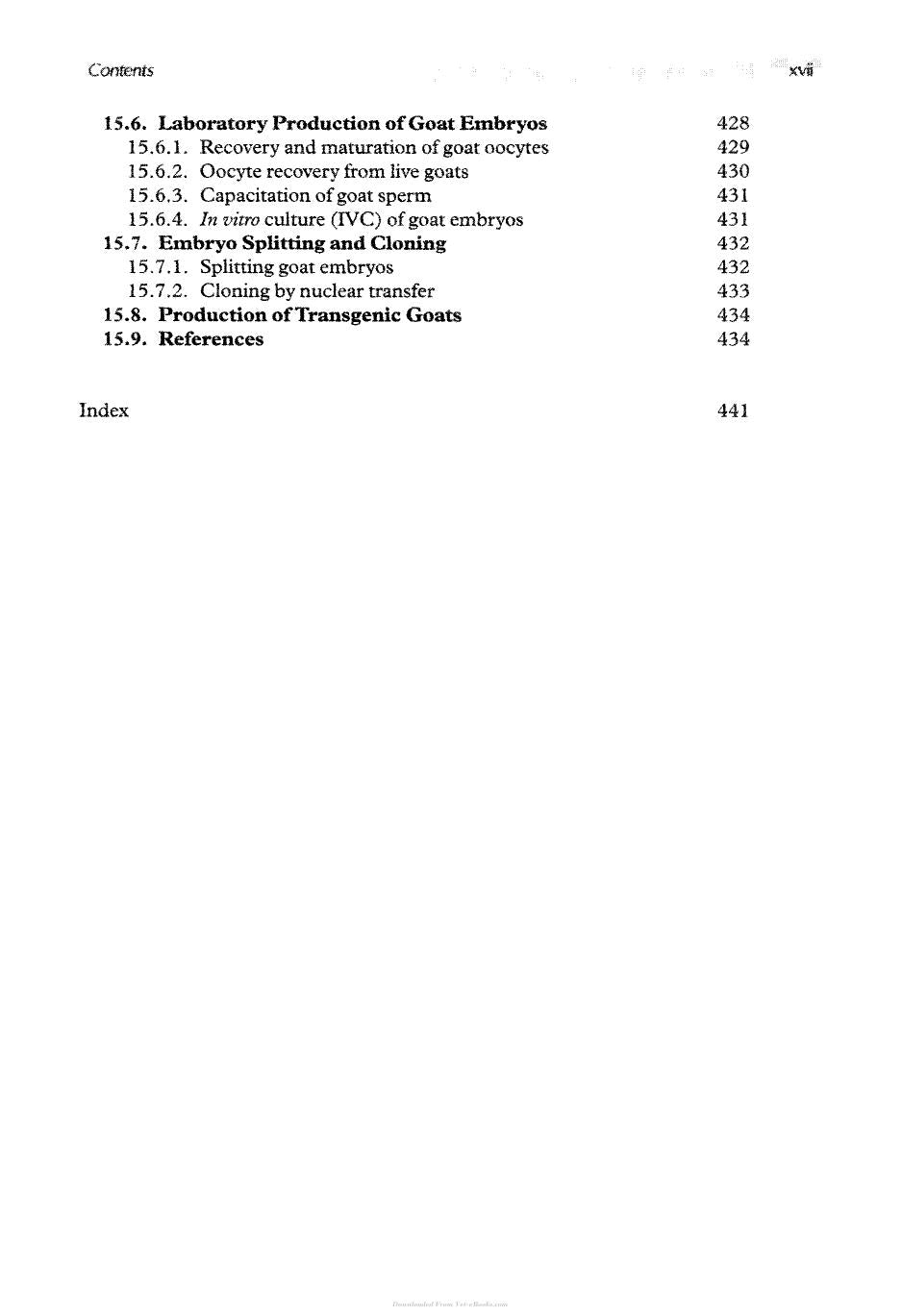 Controlled Reproduction In Sheep And Goats