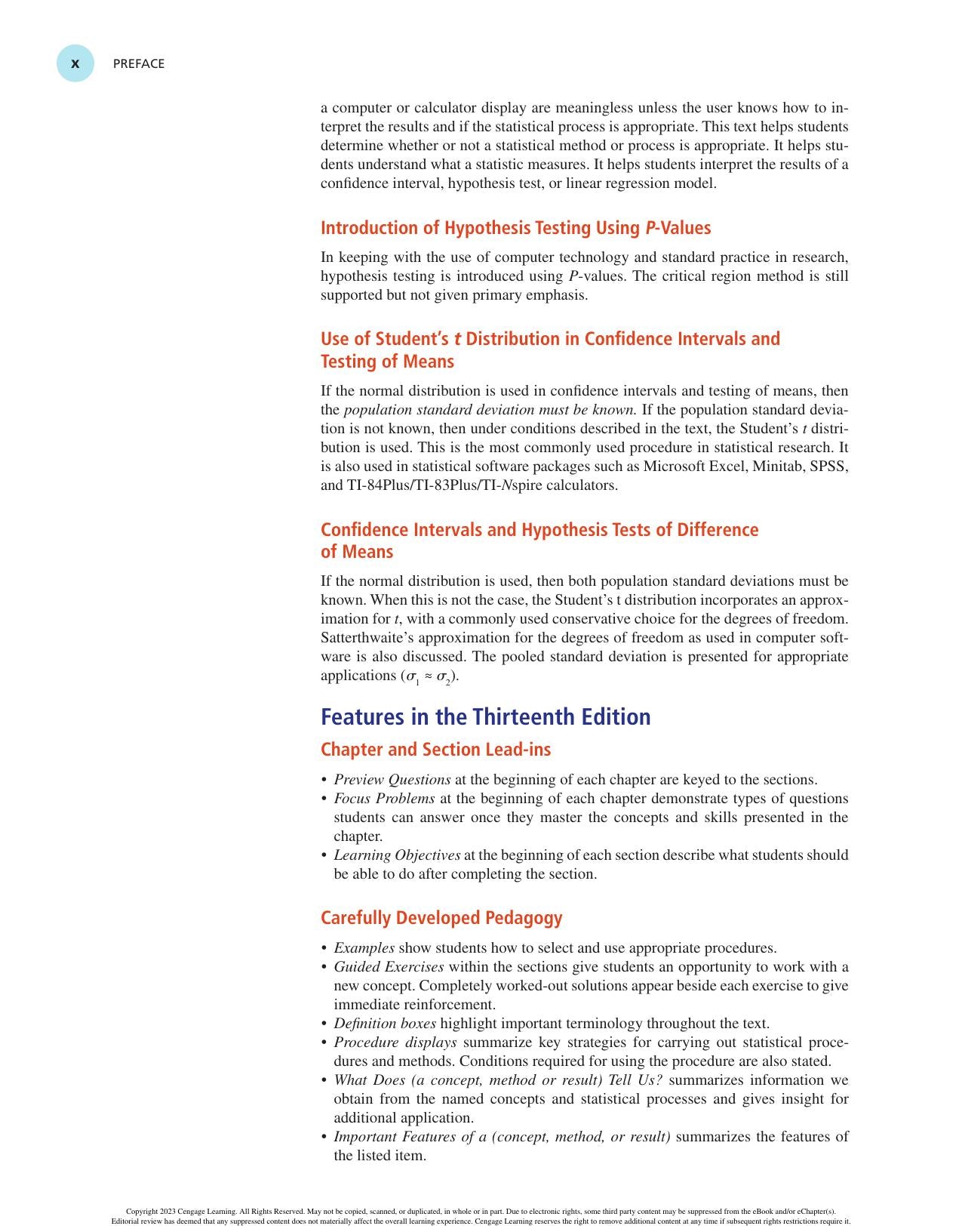 Understandable Statistics Concepts And Methods 13Th Edition