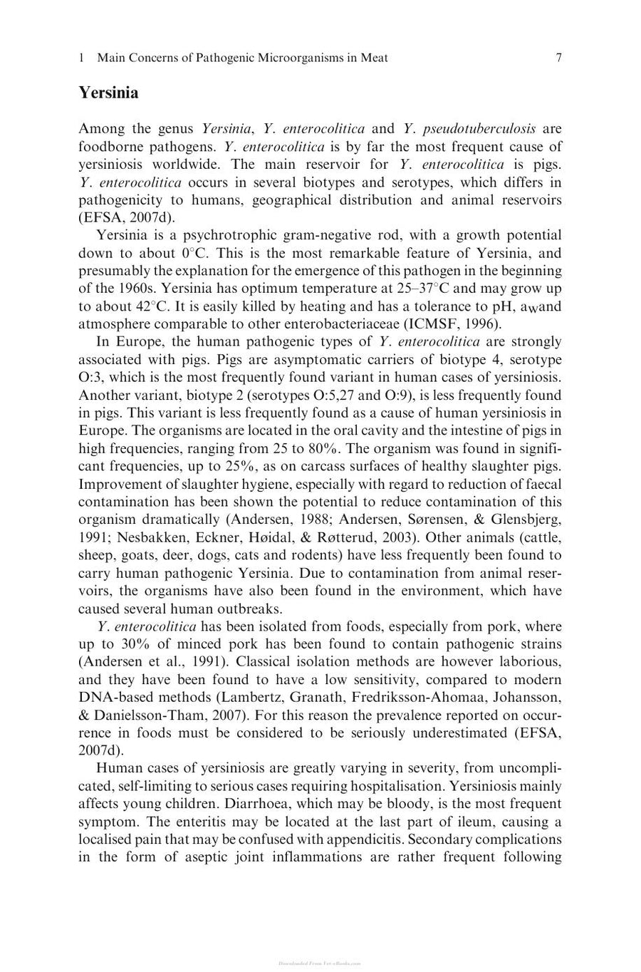 Preview page of Safety of Meat and Processed Meat PDF