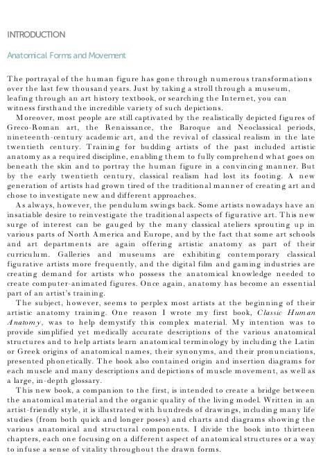 Preview page of Classic Human Anatomy in Motion