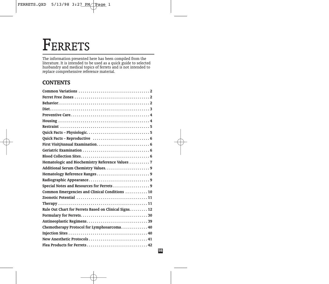 Exotic Companion Medicine Handbook For Veterinarians