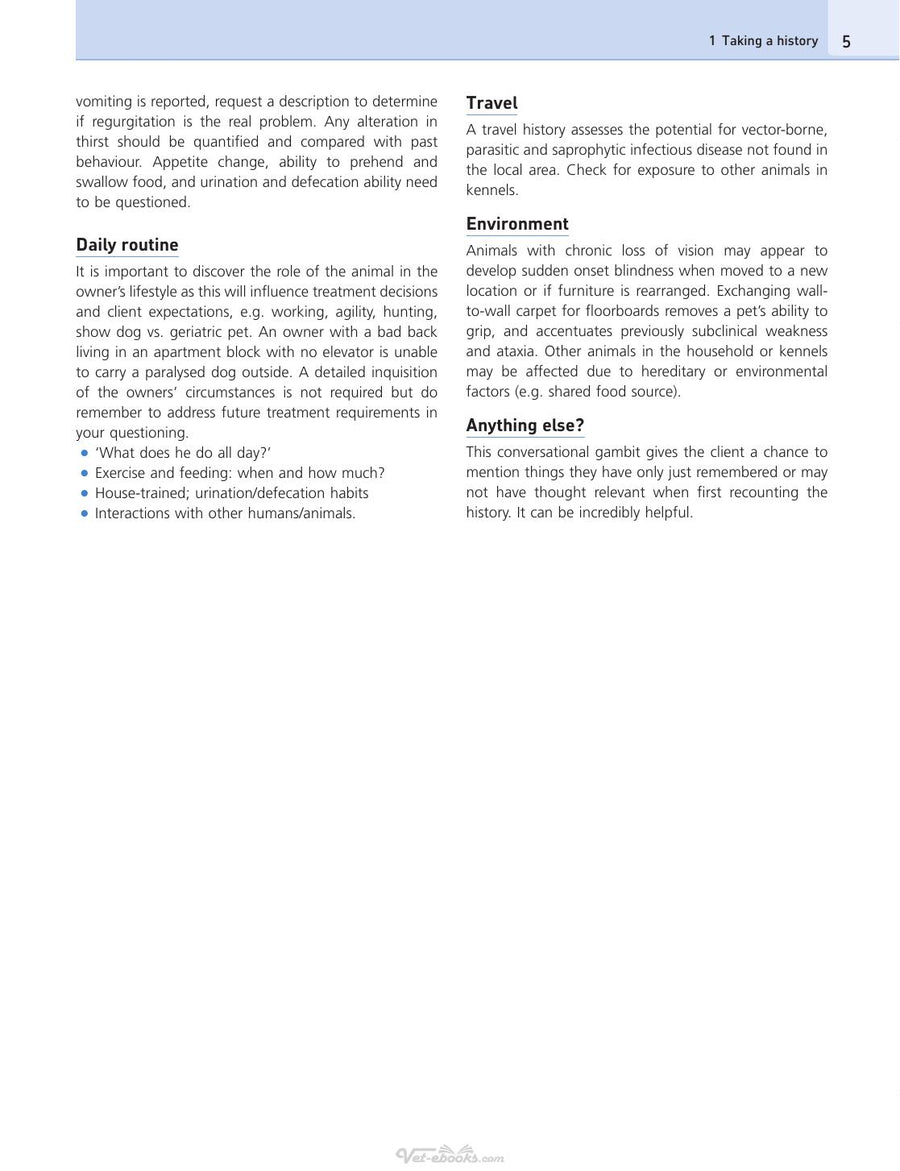 Preview page of Saunders Solutions Veterinary Practice Small Animal Neurology