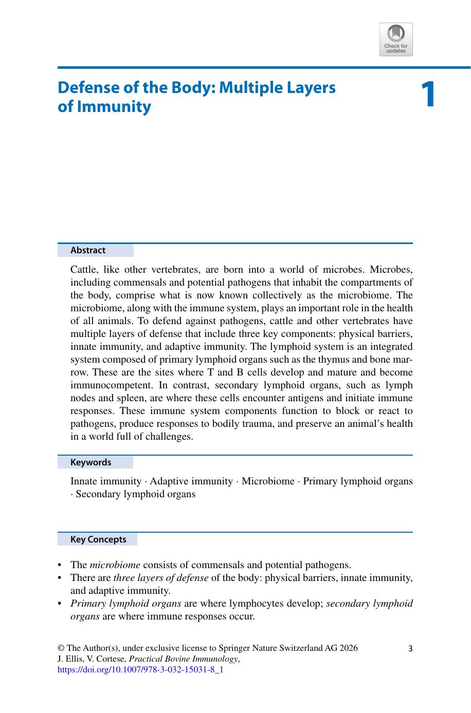 Practical Bovine Immunology Hands On Applications And Immunological Concepts