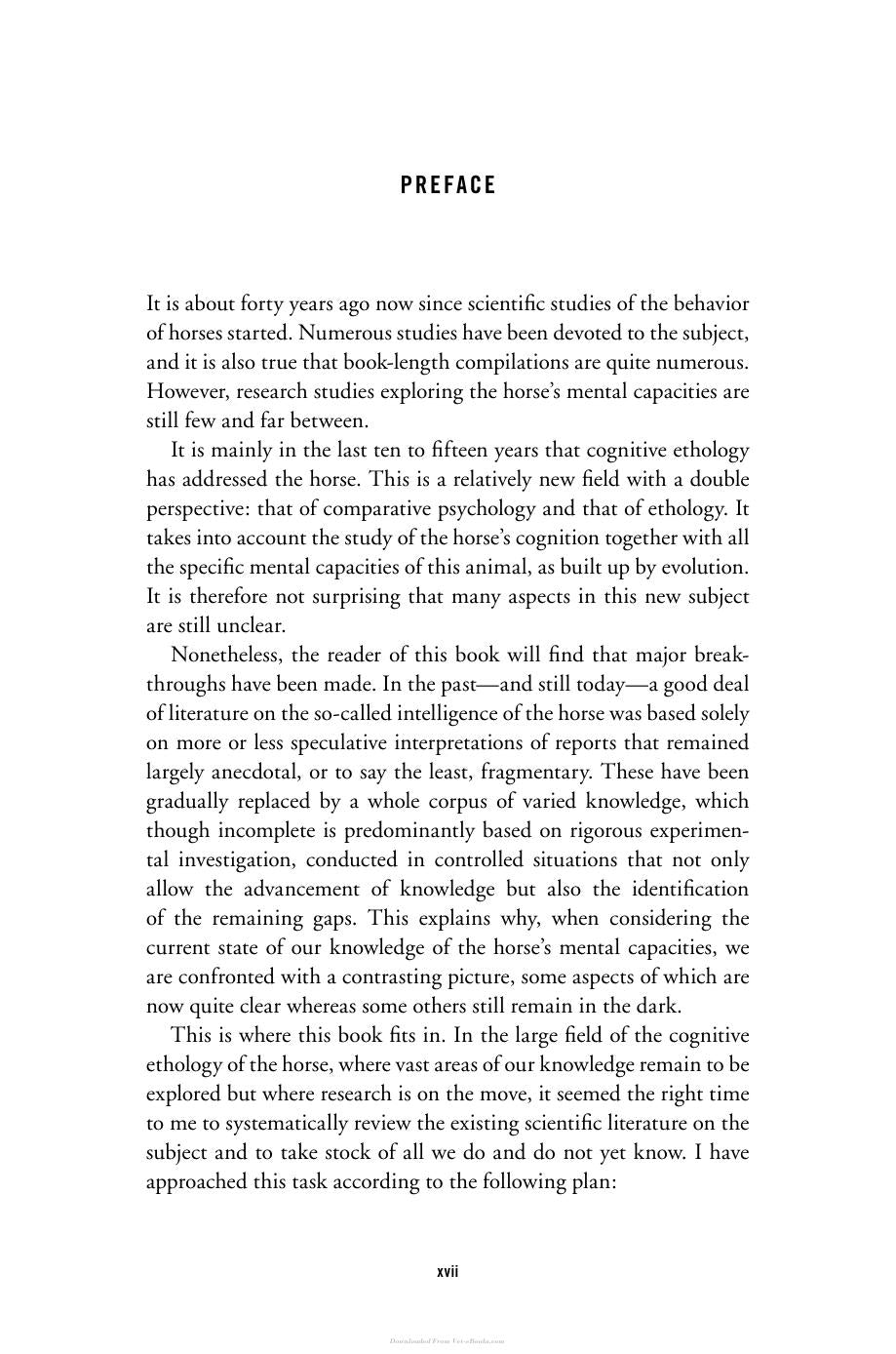 The Mind Of The Horse An Introduction To Equine Cognition