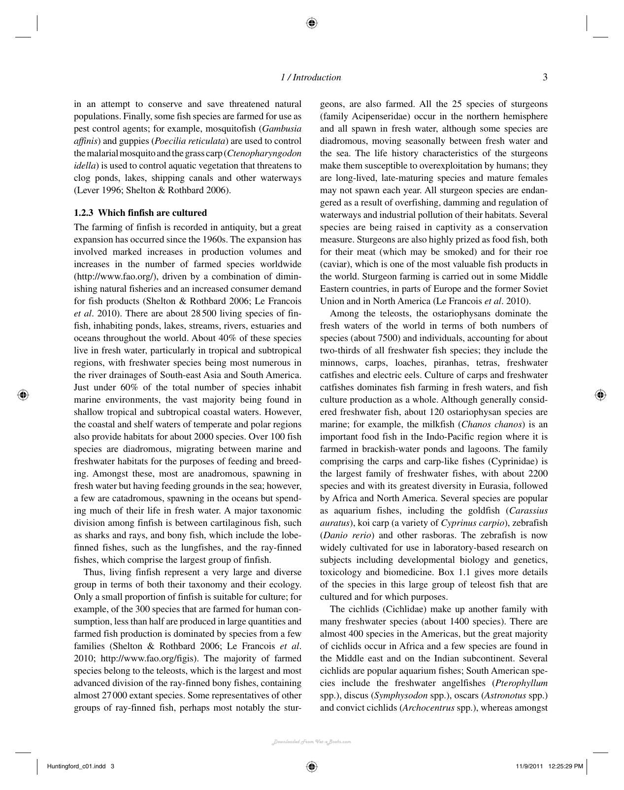 Aquaculture And Behavior