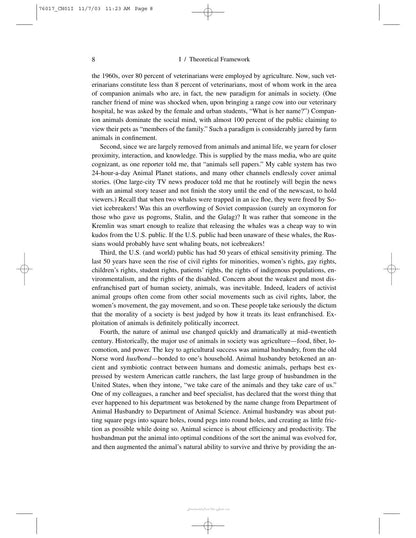 The Well Being of Farm Animals Challenges and Solutions