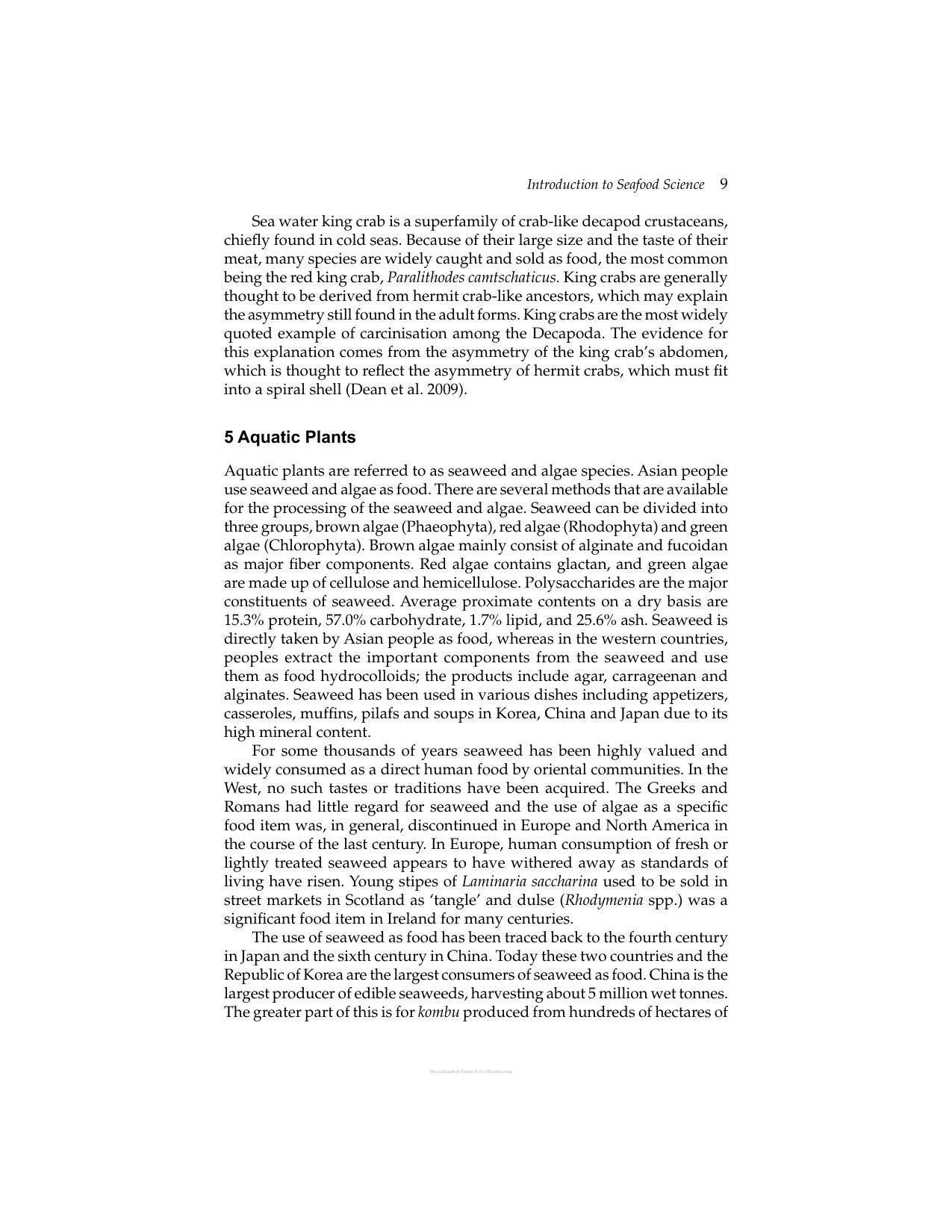 Seafood Science Advances In Chemistry Technology And Applications