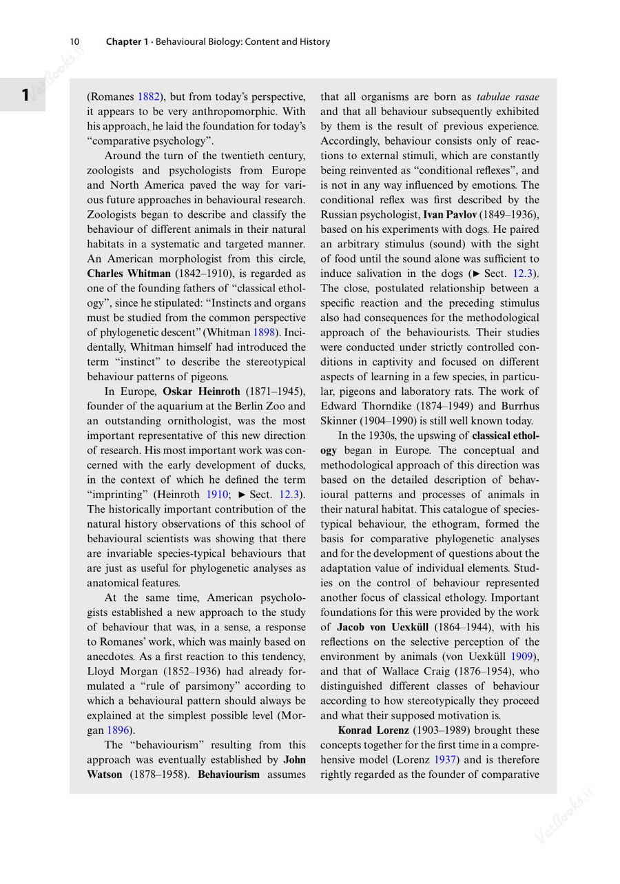 Preview page of Animal Behaviour: An Evolutionary Perspective