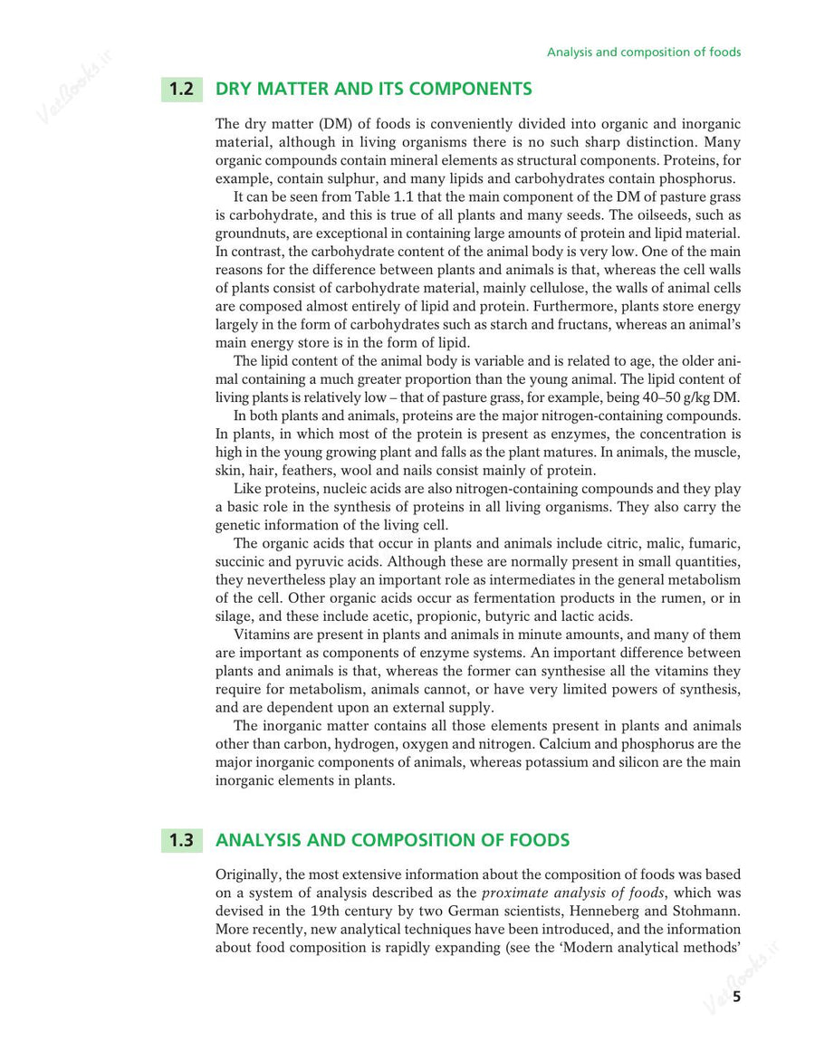 Preview page of Animal Nutrition 8th Edition