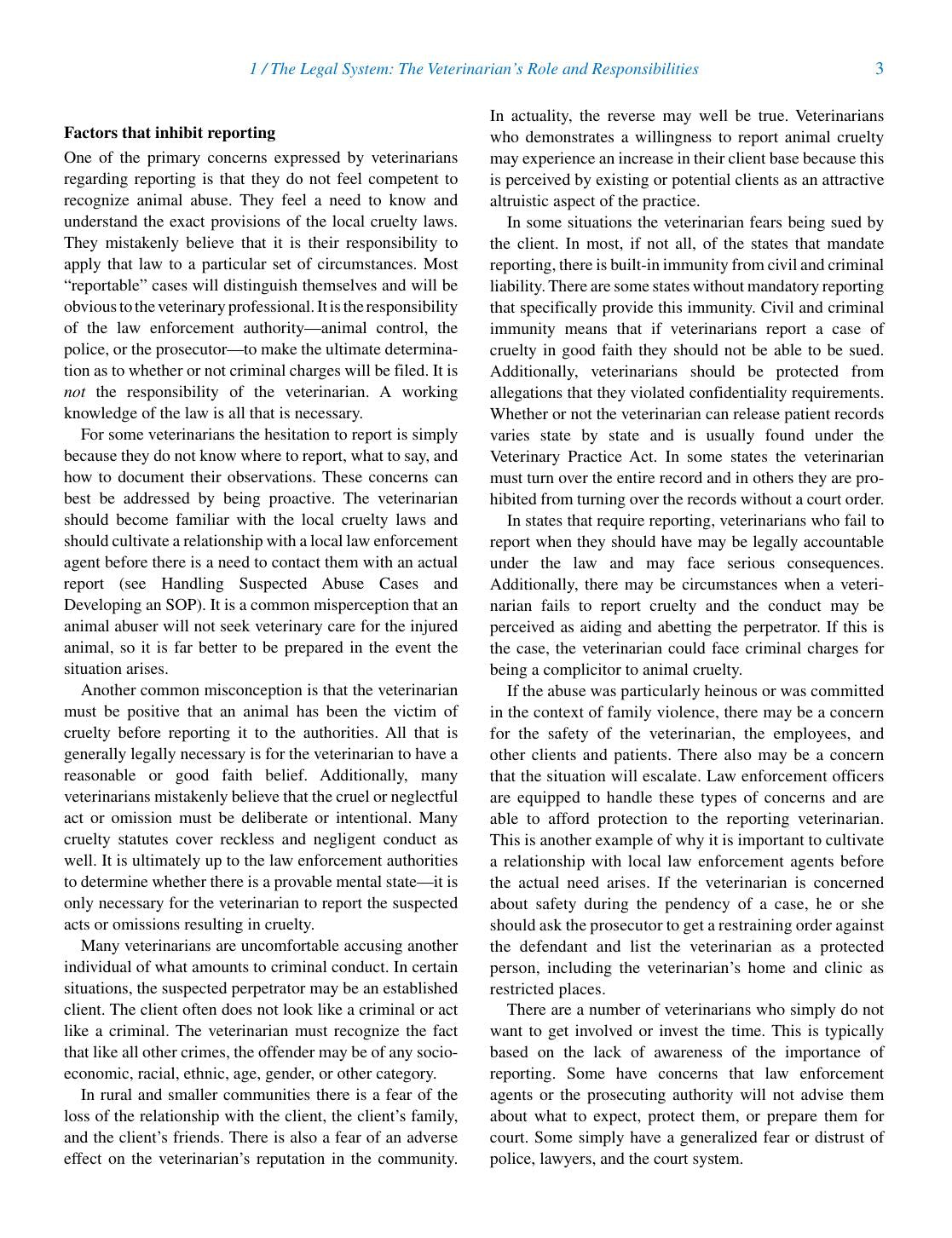 Veterinary Forensics Animal Cruelty Investigations