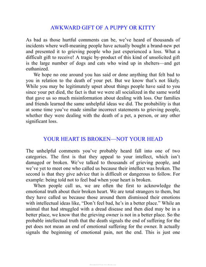 The Grief Recovery Handbook for Pet Loss