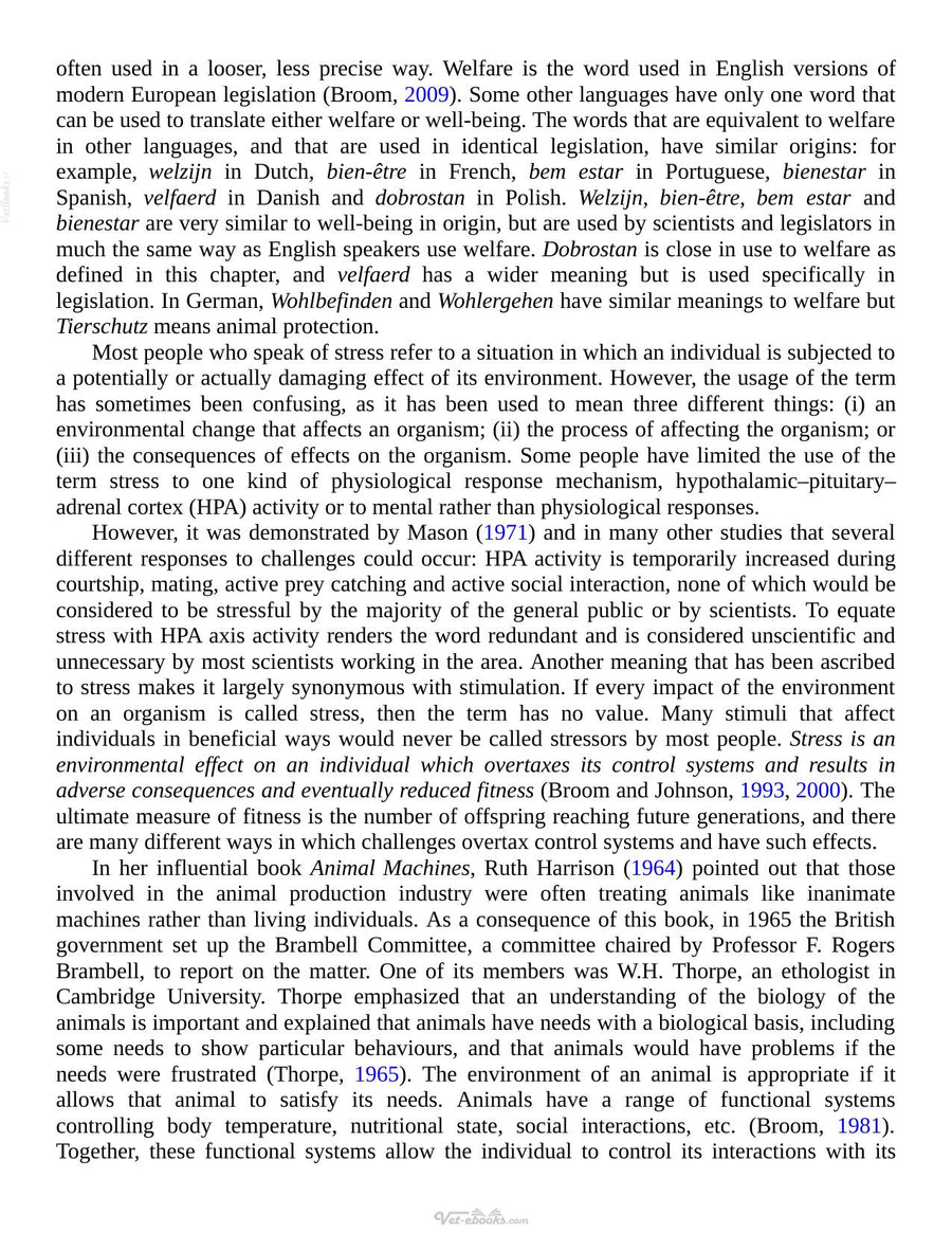 Preview page of Domestic Animal Behaviour and Welfare Fifth Edition