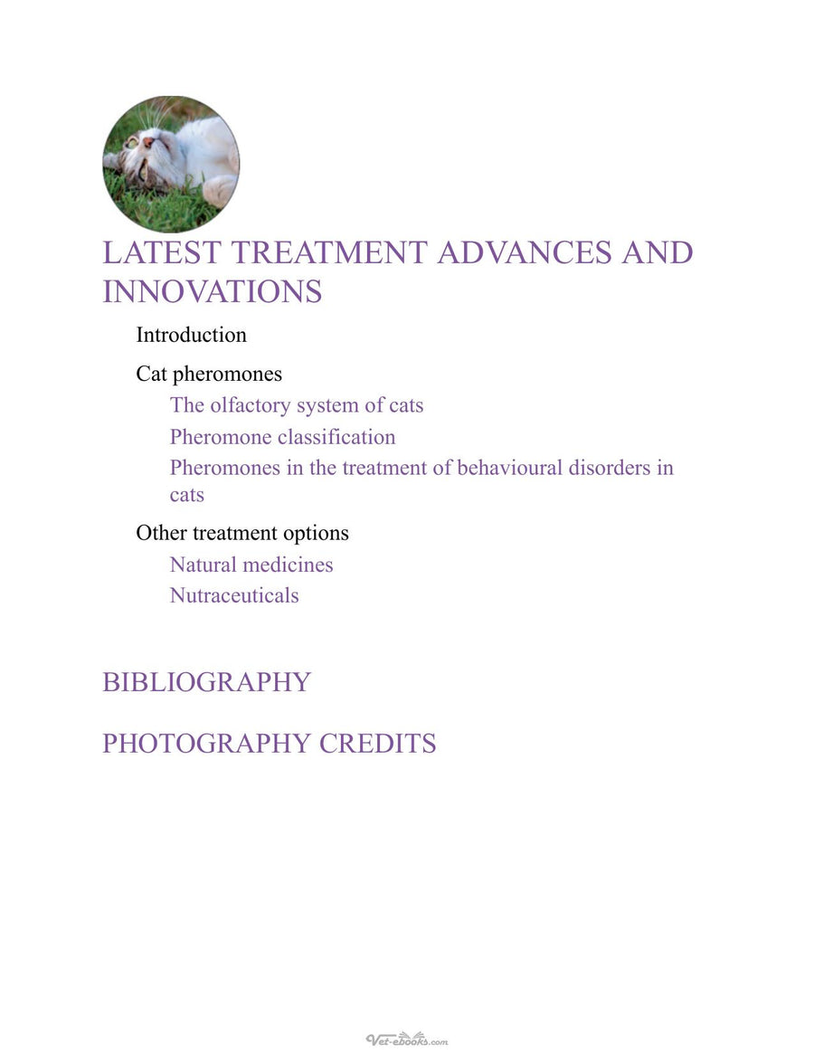Preview page of Behavioural Disorders in Dogs and Cats