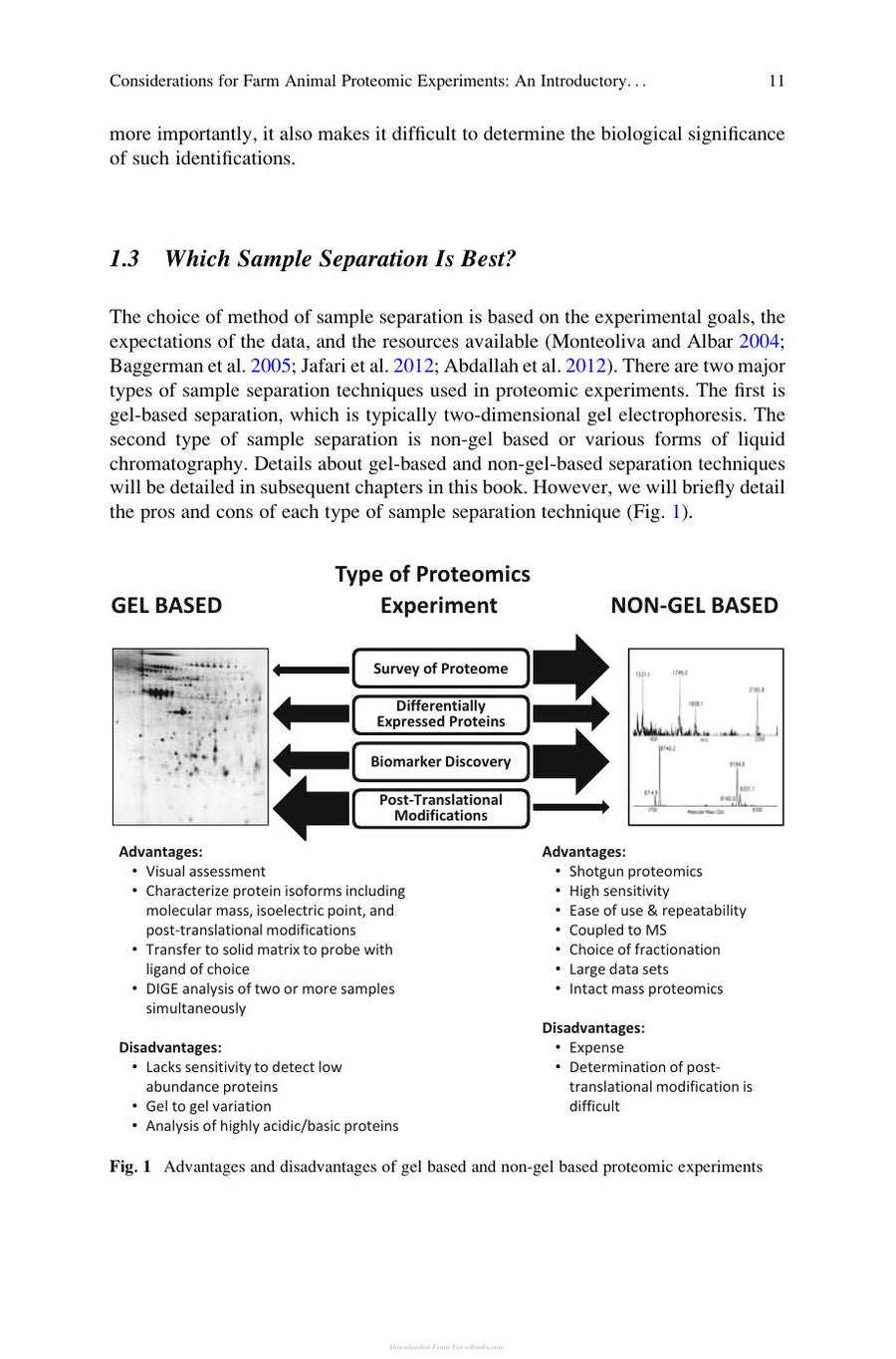 Preview page of Proteomics in Domestic Animals from Farm to Systems Biology