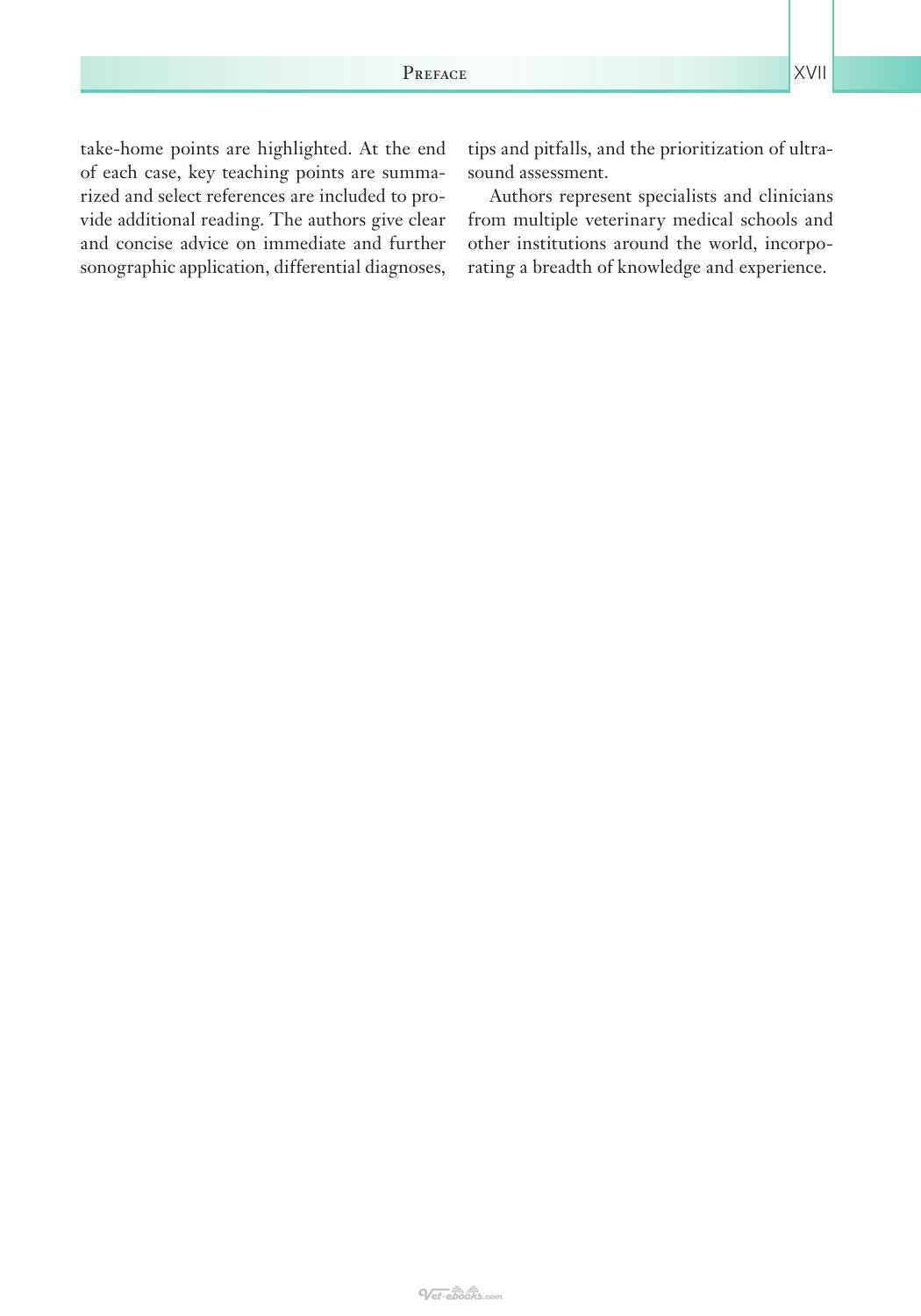 Case Studies In Small Animal Point Of Care Ultrasound A Color Handbook