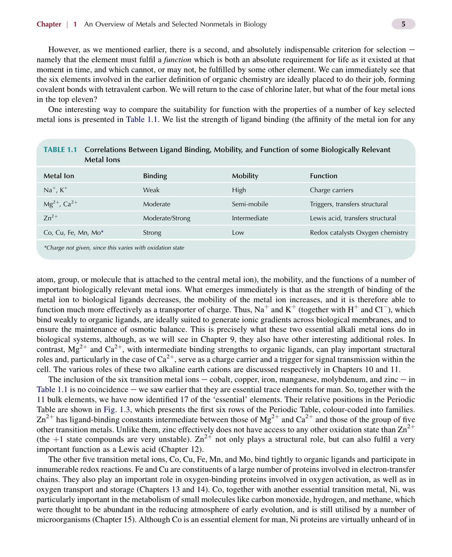 Preview page of Biological Inorganic Chemistry a New Introduction to Molecular Structure and Function 2nd Edition