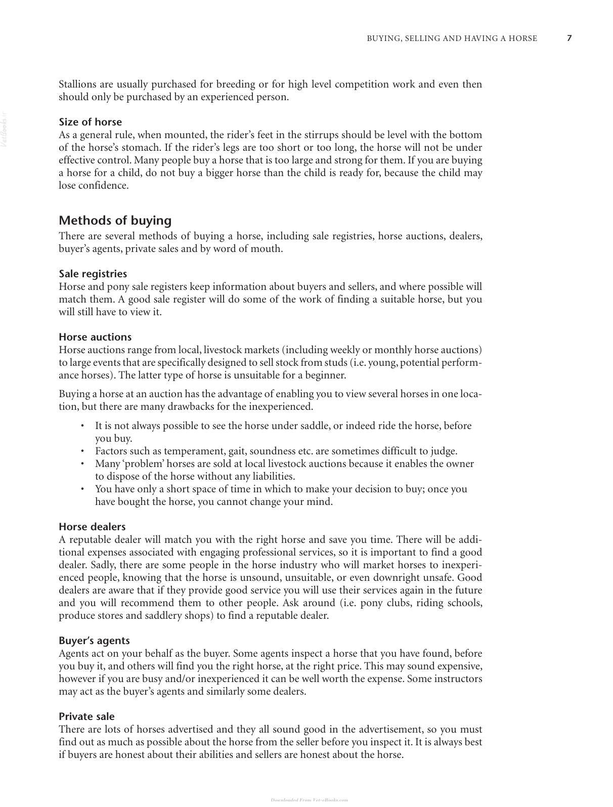 Horse Sense The Guide To Horse Care In Australia And New Zealand 2Nd Edition