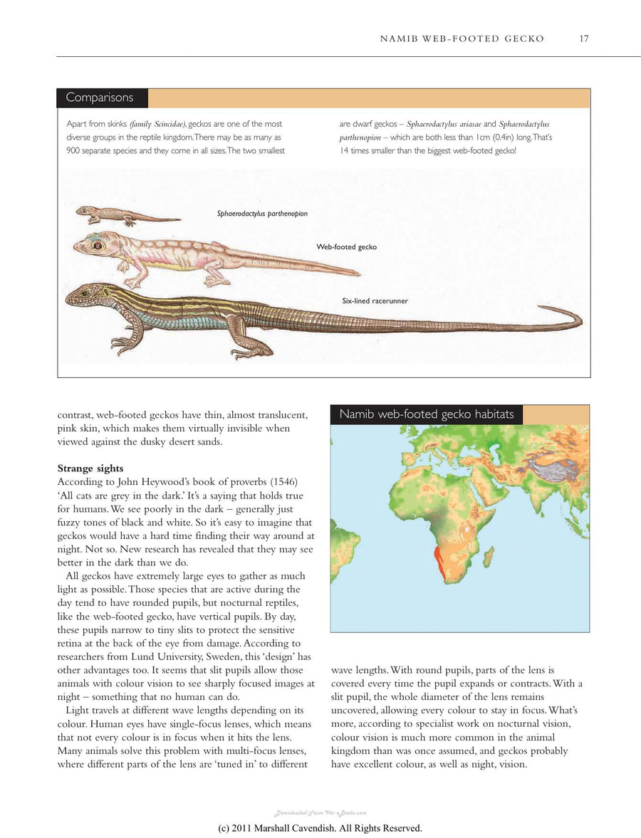 Preview page of Atlas of the World's Strangest Animals