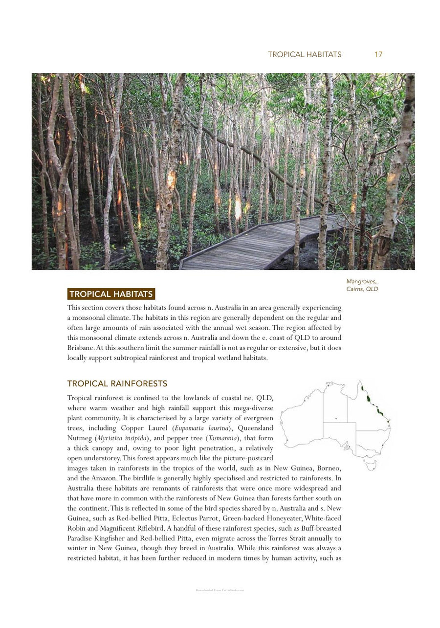 Preview page of Bird of Australia a Photographic Guide