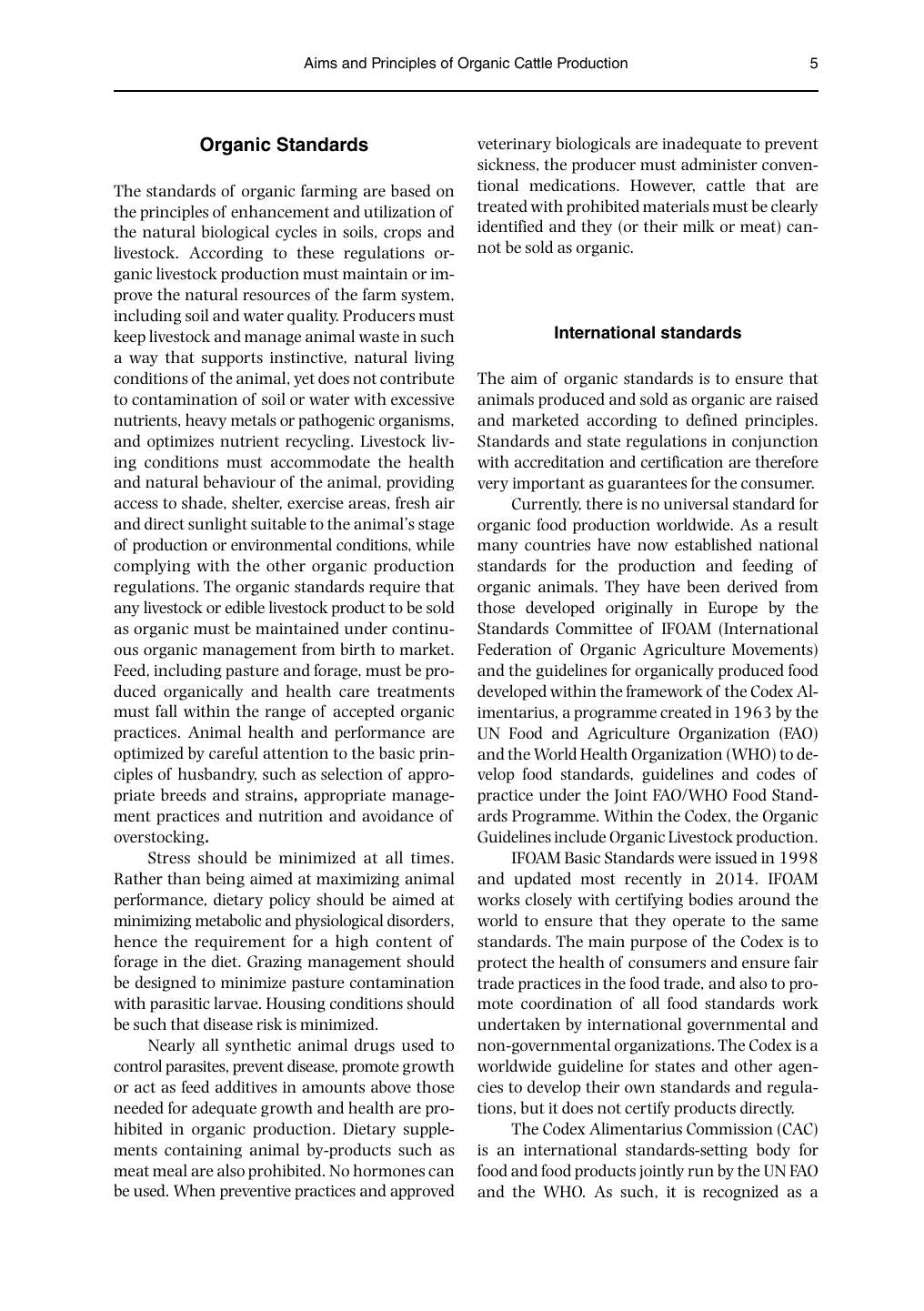 Nutrition And Feeding Of Organic Cattle 2Nd Edition