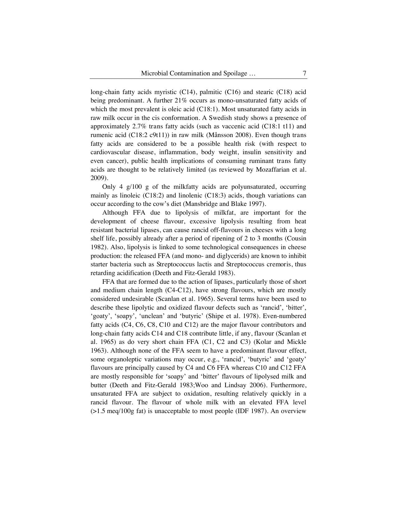 Raw Milk Production Consumption And Health Effects