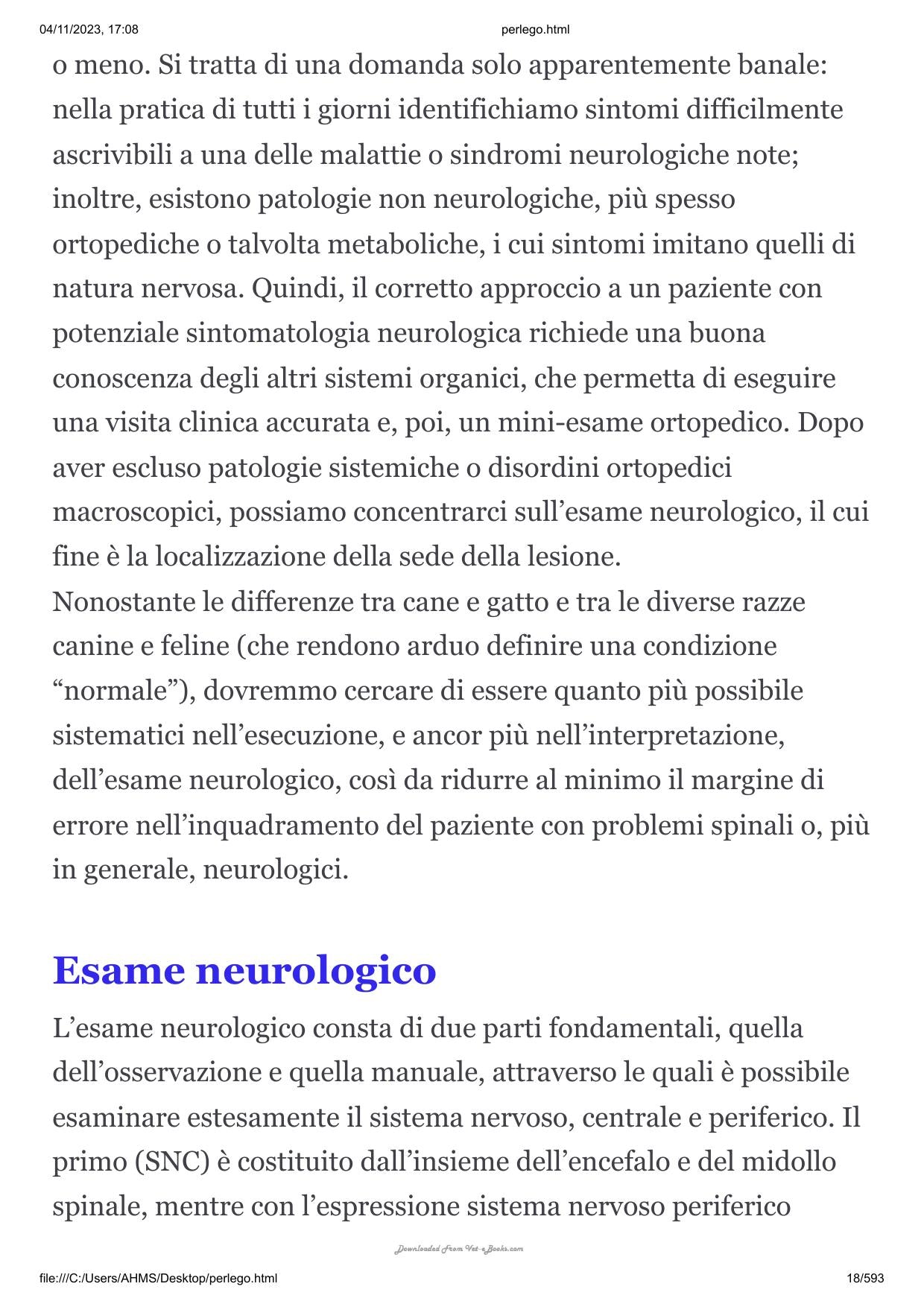 Patologie Spinali Del Cane E Del Gatto