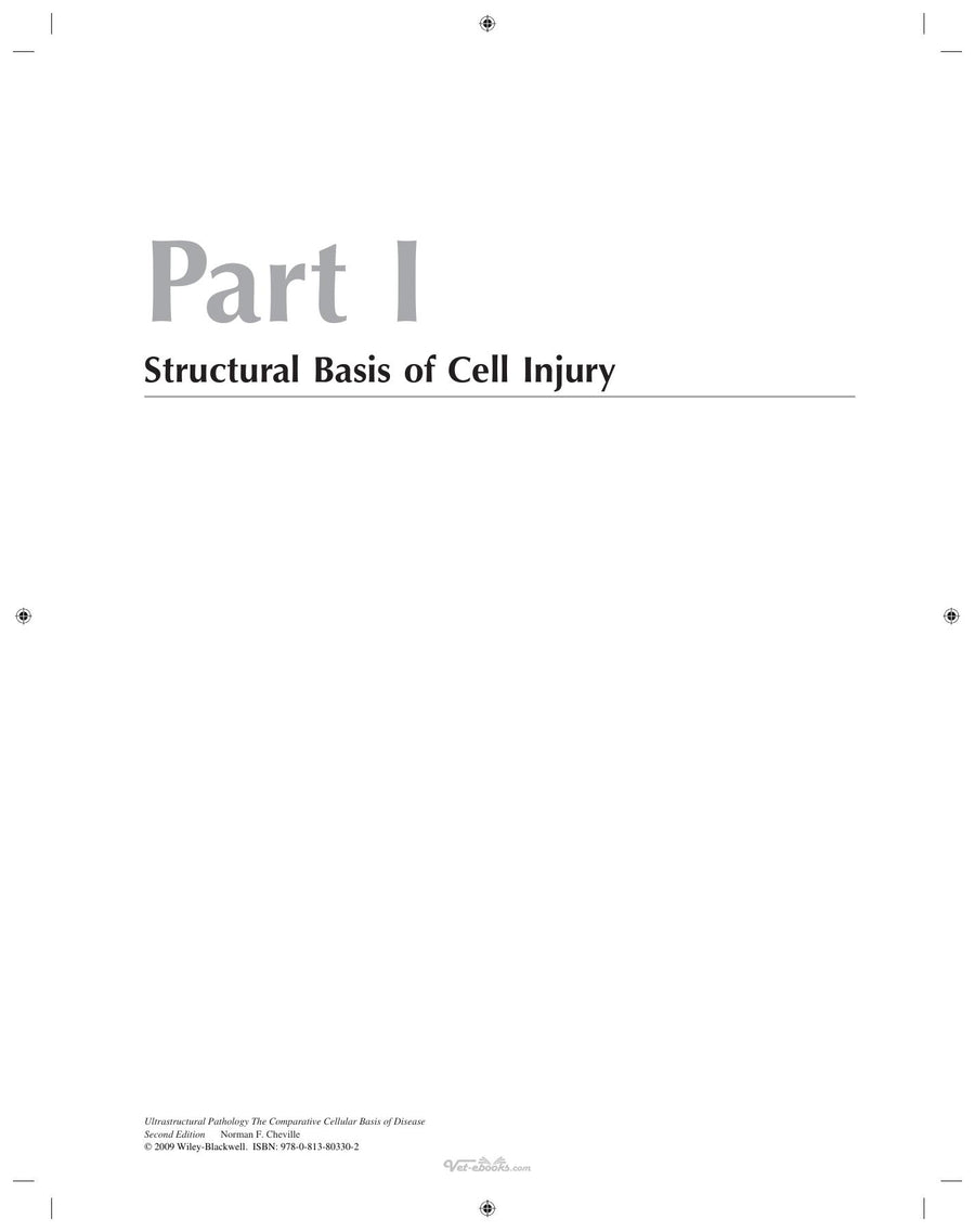 Preview page of Ultrastructural Pathology the Comparative Cellular Basis of Disease 2nd Edition