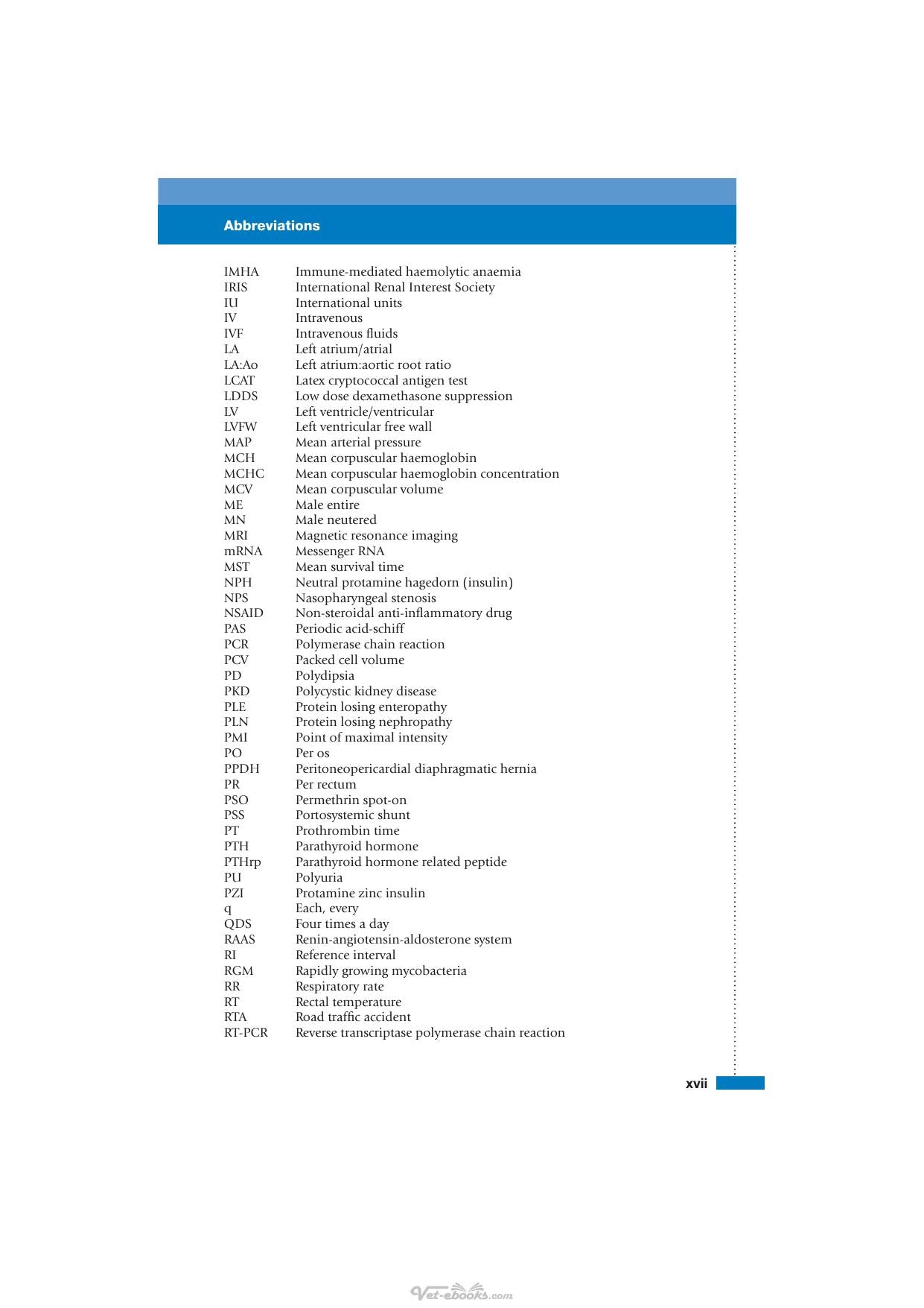 Feline Medicine Review And Test