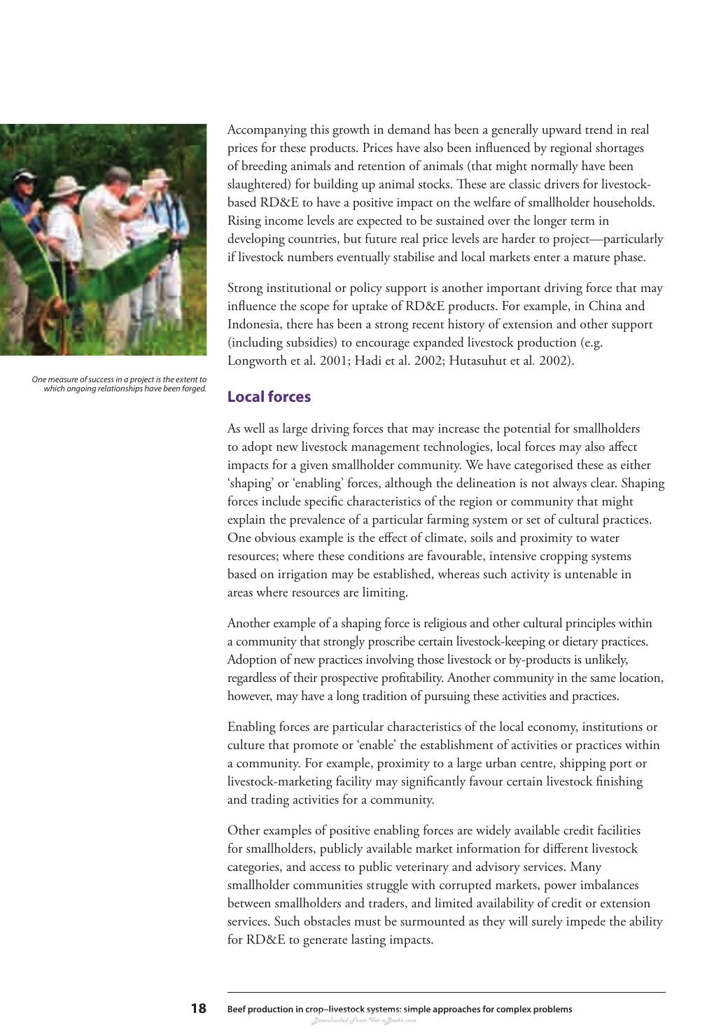 Beef Production In Crop Livestock Systems Simple Approaches For Complex Problems