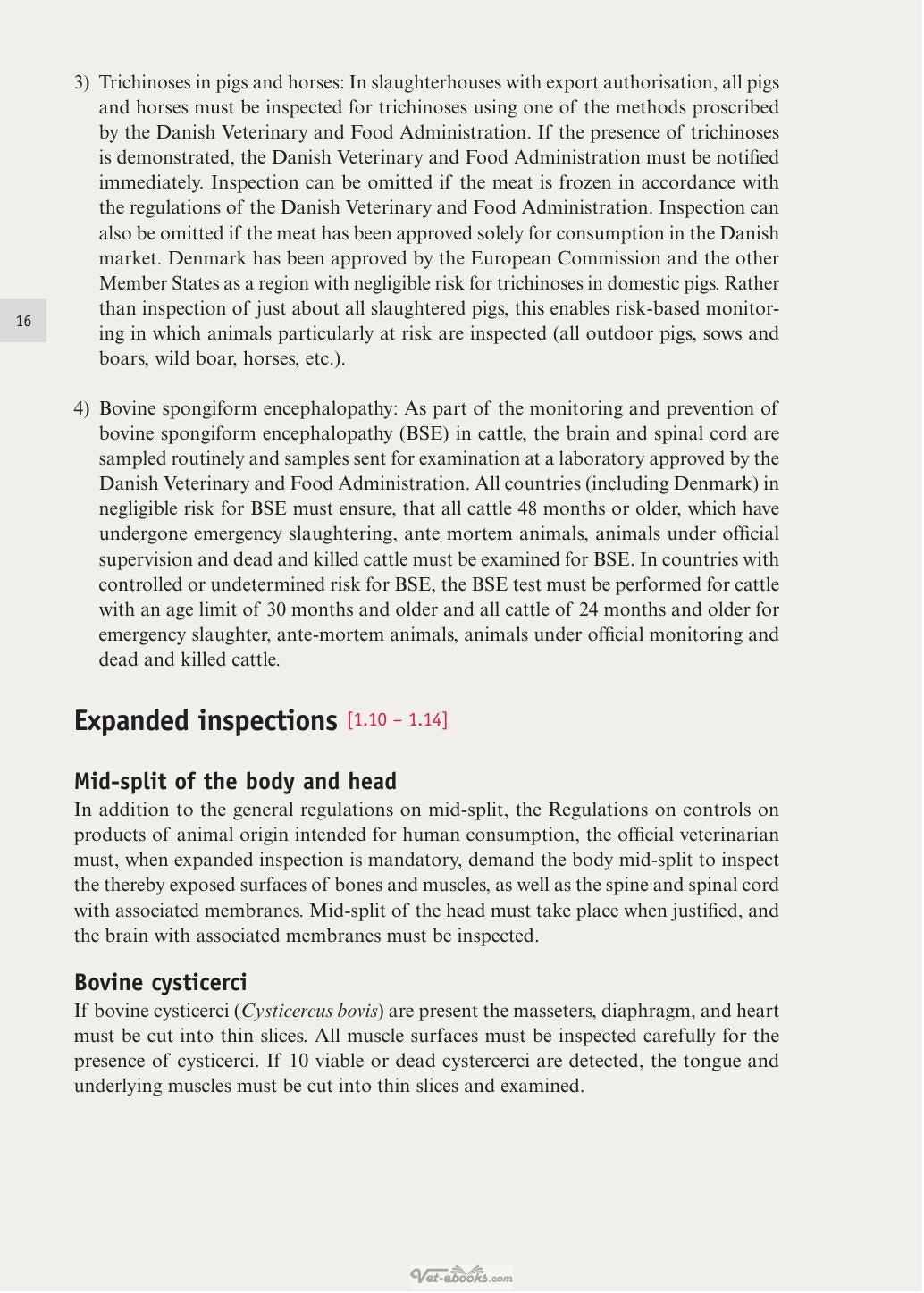 Meat Inspection The Pathoanatomic Basis