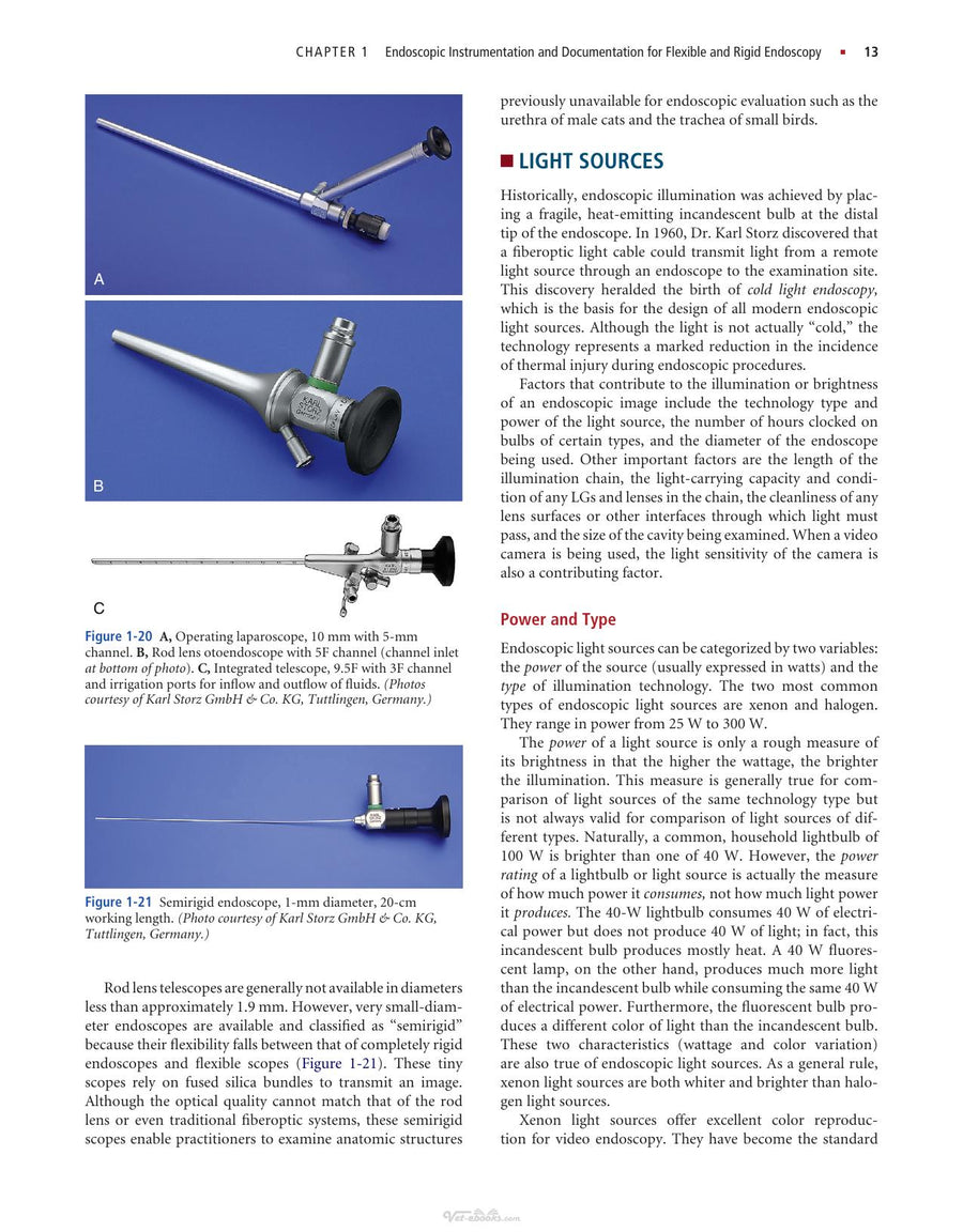 Preview page of Small Animal Endoscopy 3rd Edition