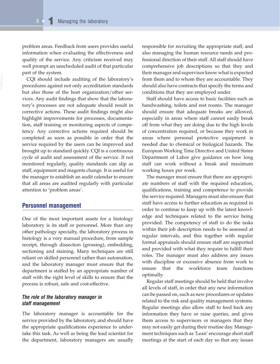 Preview page of Bancroft's Theory and Practice of Histological Techniques 7th Edition