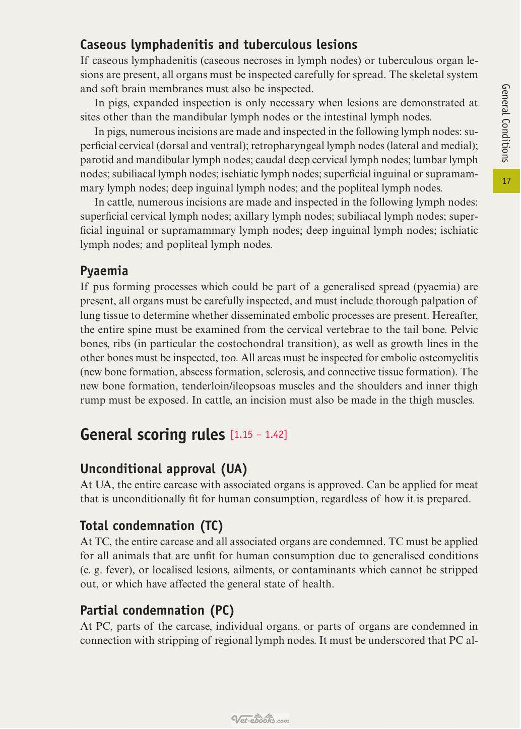 Meat Inspection The Pathoanatomic Basis
