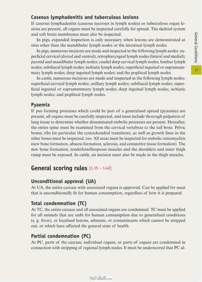 Meat Inspection the Pathoanatomic Basis