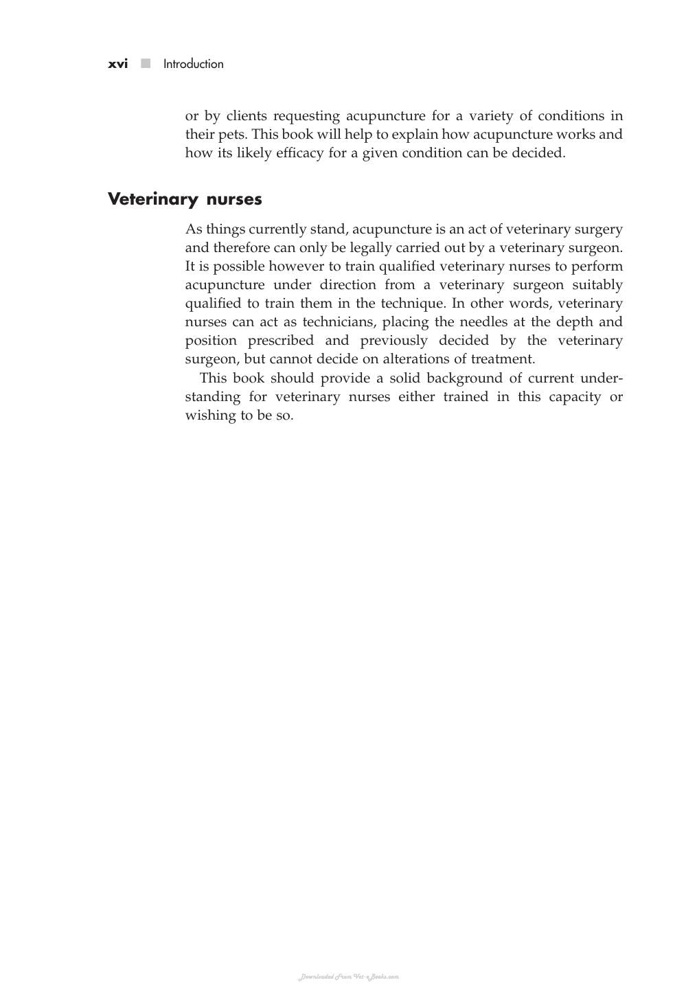 Essentials Of Western Veterinary Acupuncture