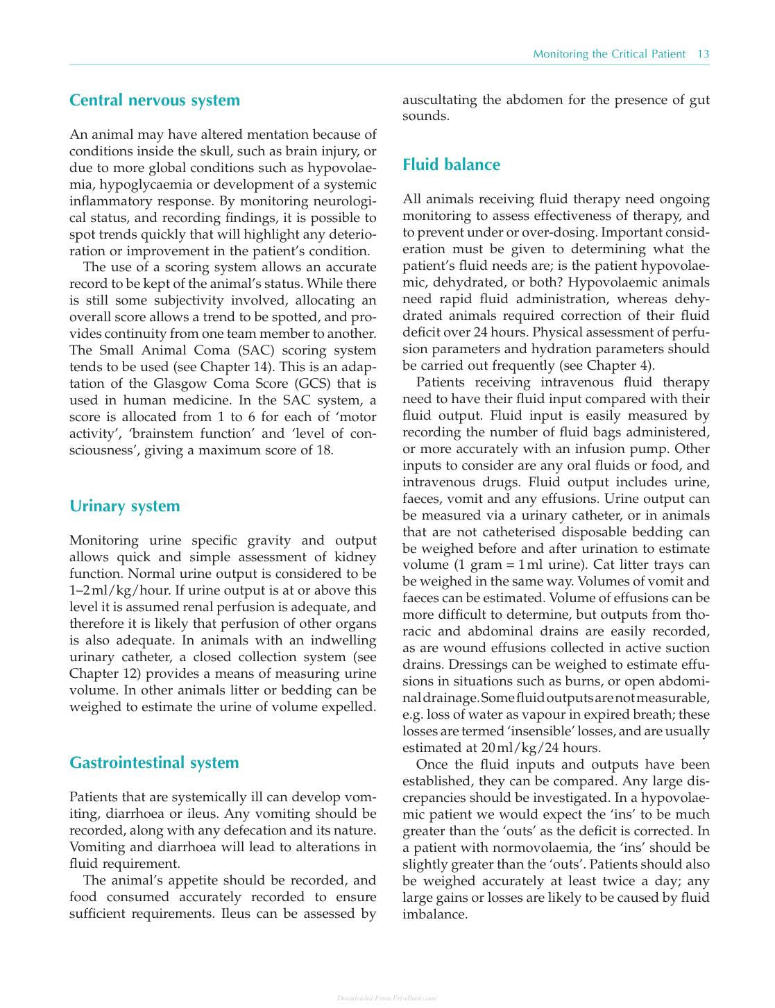 Practical Emergency And Critical Care Veterinary Nursing