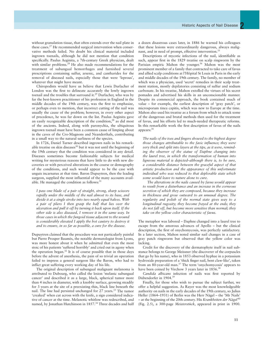 Preview page of Nails: Diagnosis, Therapy, Surgery