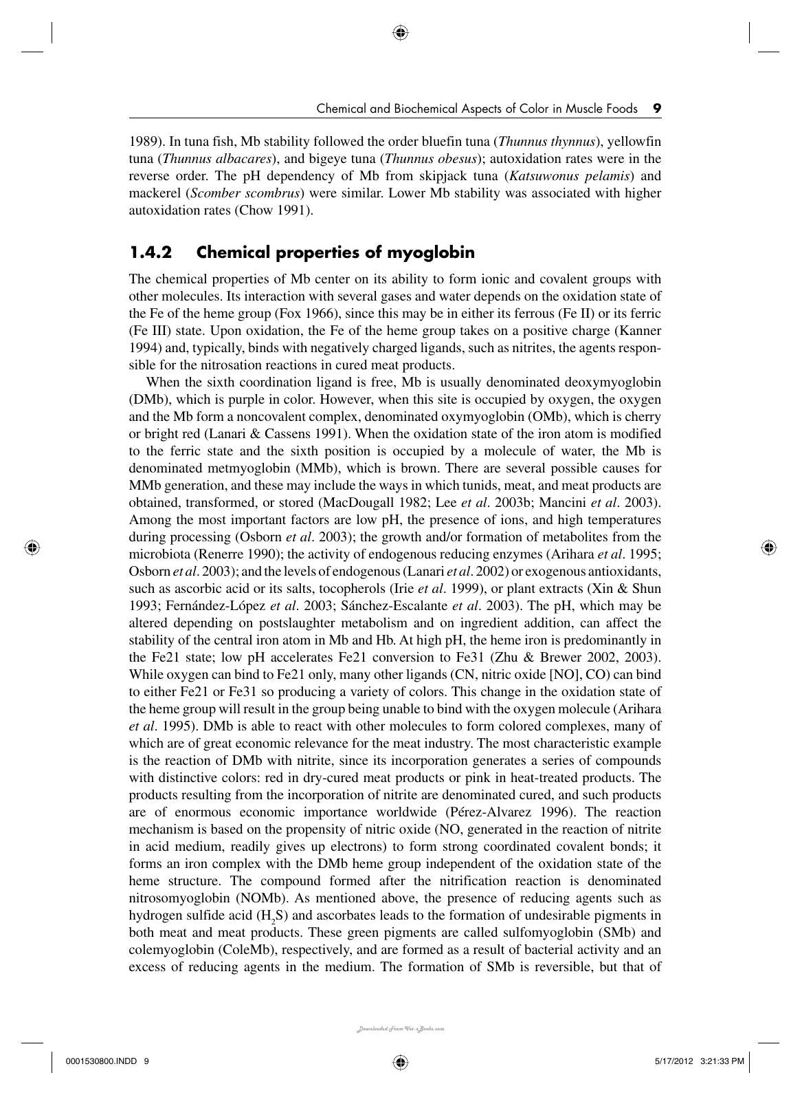 Handbook Of Meat Poultry And Seafood Quality 2Nd Edition