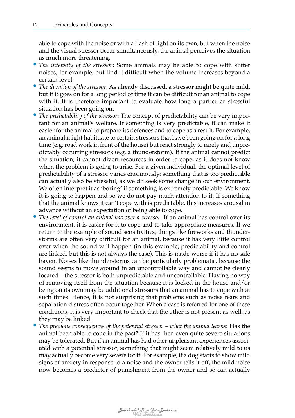 Stress And Pheromonatherapy In Small Animal Clinical Behaviour