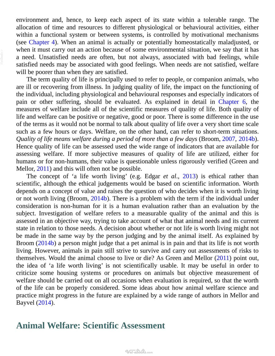Preview page of Domestic Animal Behaviour and Welfare Fifth Edition