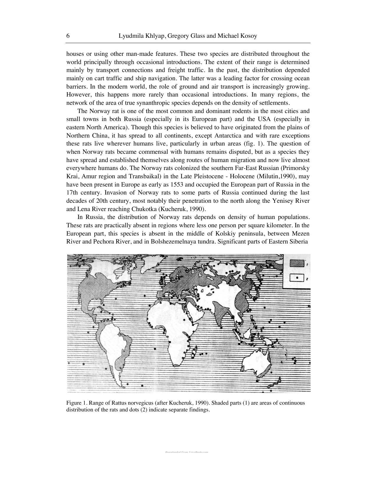 Rodents Habitat Pathology And Environmental Impact