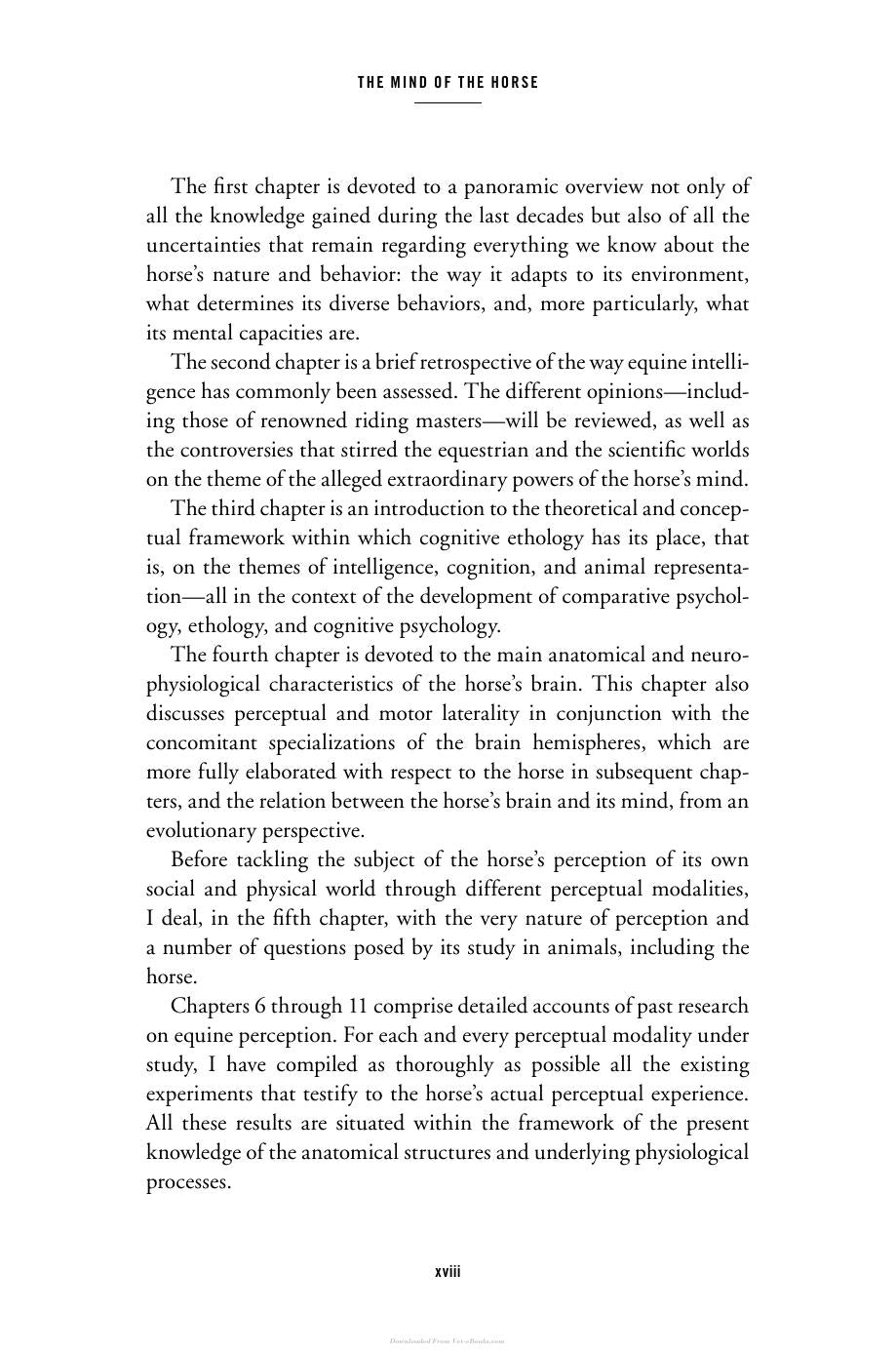 The Mind Of The Horse An Introduction To Equine Cognition